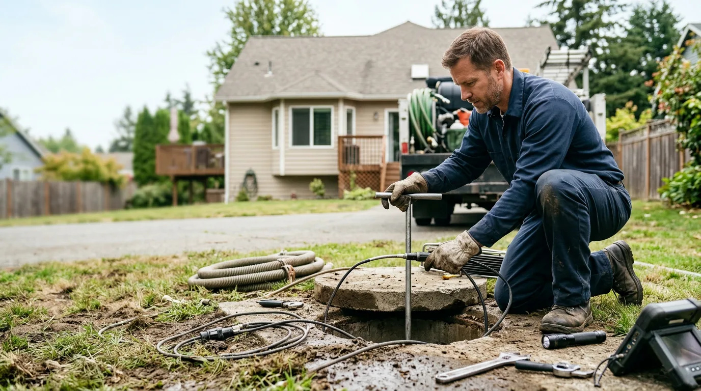 Septic Tank Pumping in Left Hand, WV